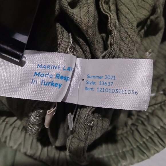 Marine Layer Green Chinos Relaxed Fit - Picture 6 of 8